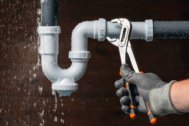 Professional Leak Detection technician working in Hillsboro, IL